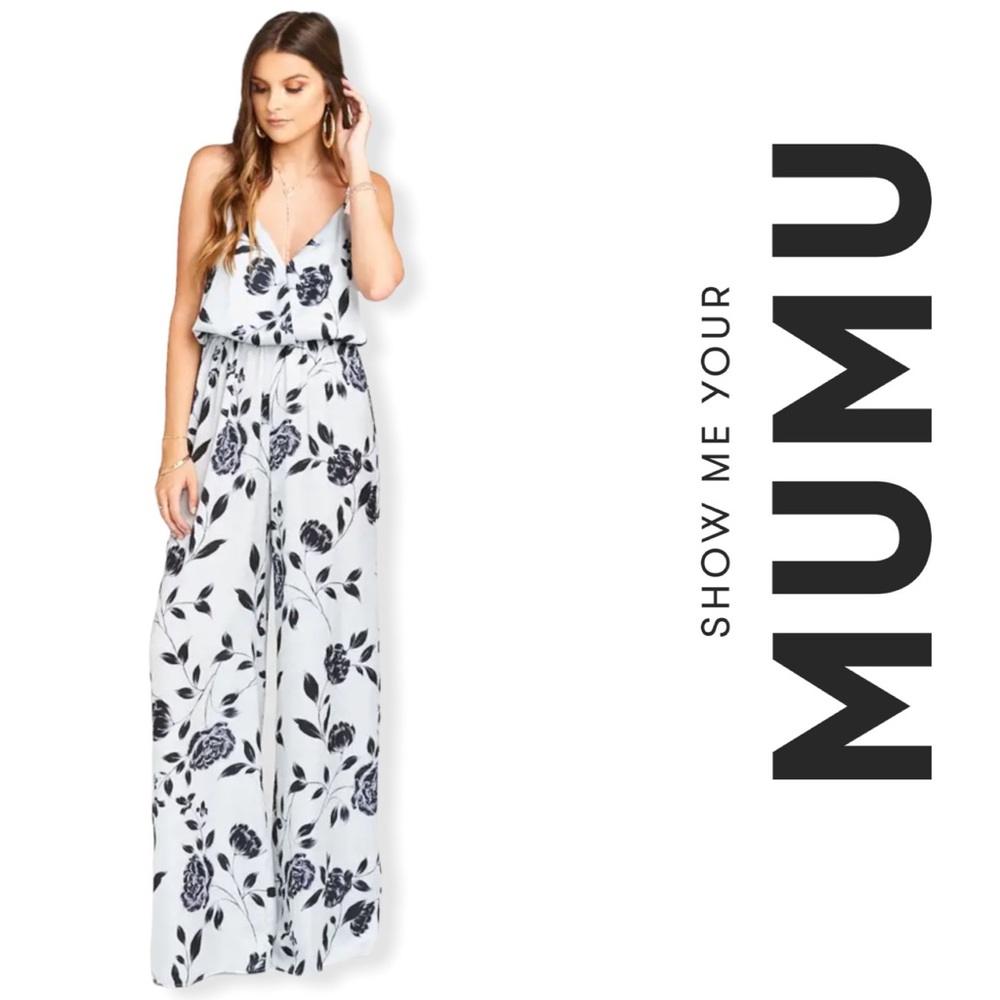 Show me your MUMU The Jagger Jumpsuit Size Small
